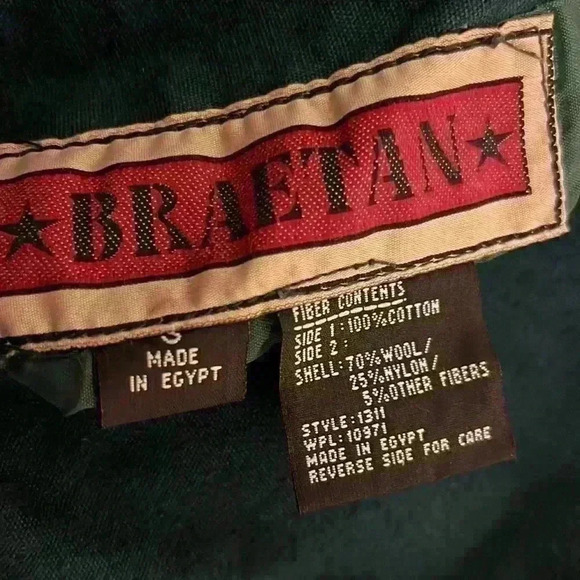 80’s Wool Reversible Colorblock Duffle Coat - Picture 3 of 6